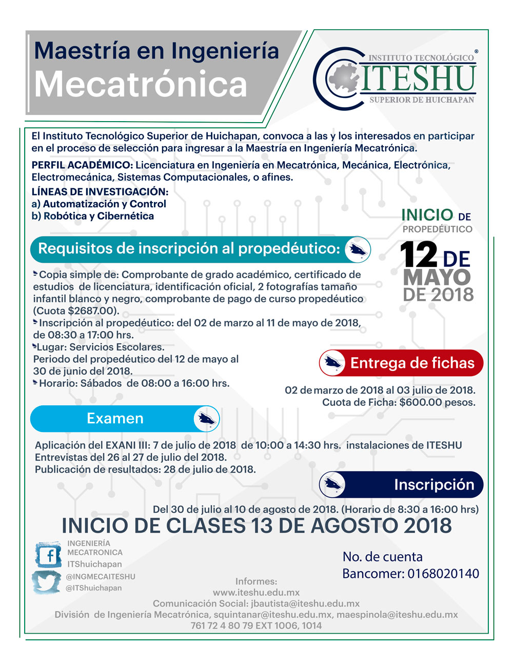 Imagen MAESTRÍA EN INGENIERÍA MECATRÓNICA